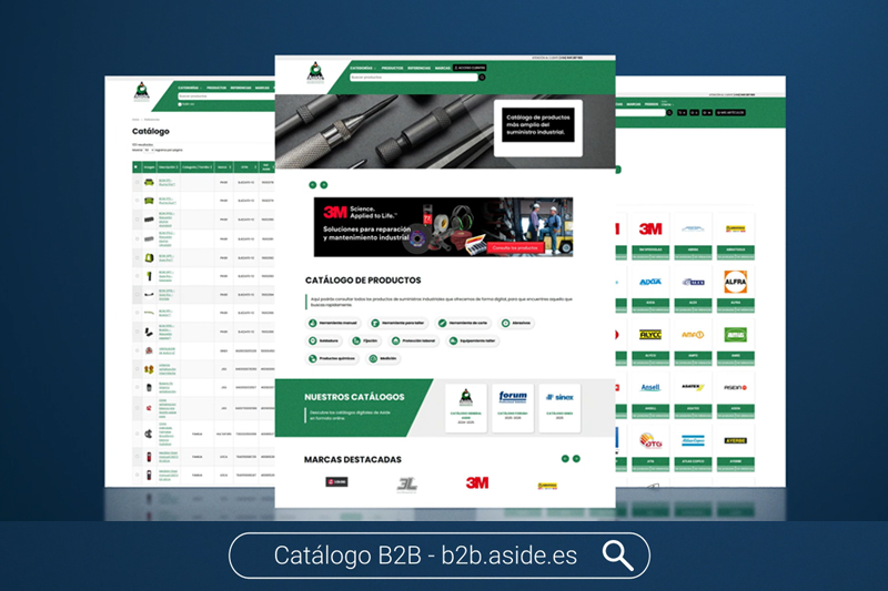 Aside lanza su nuevo catálogo B2B